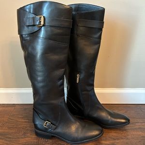 Sam Edelman Portman knee high leather riding boots
